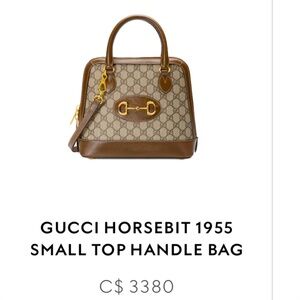 Excellent Condition Gucci Horsebit 1955 Top Handle